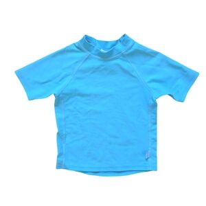 i play. Blue Short Sleeve Rashguard - Size 12-18M.
